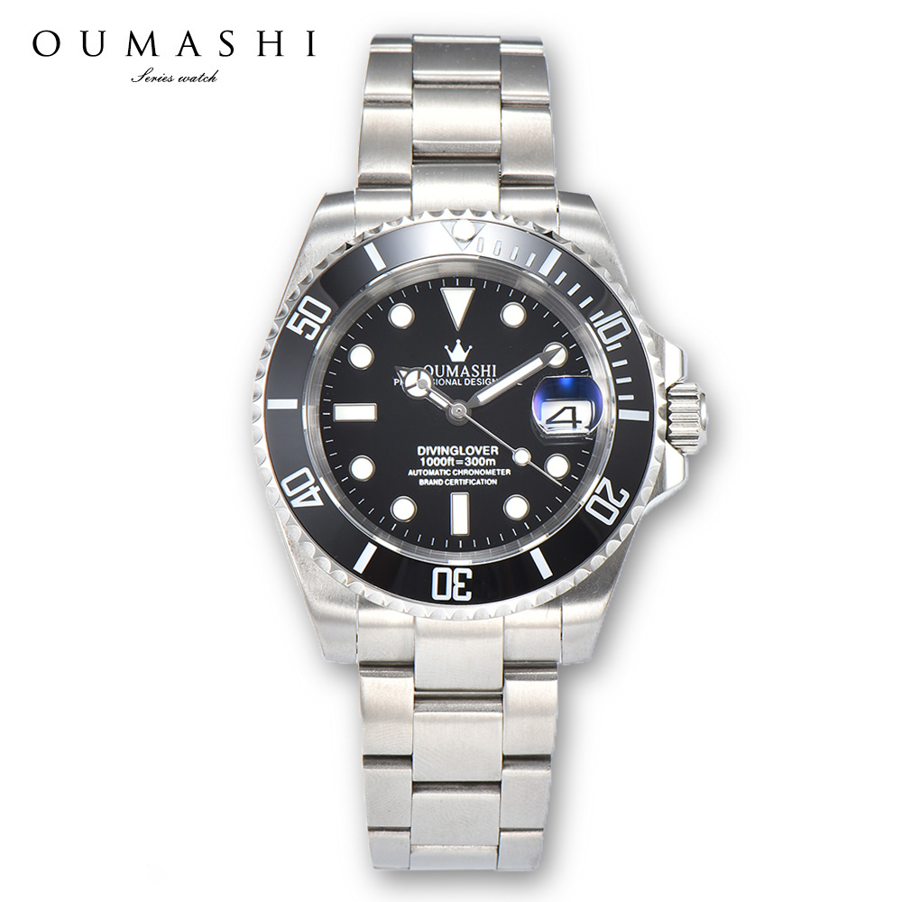 40mm watch Automatic mechanica - Stainless Bracelet Diver recension och pris