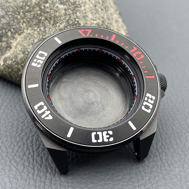 Black Mod NH35 Case 44mm Samur - Seiko Watch 5 Sports recension och pris